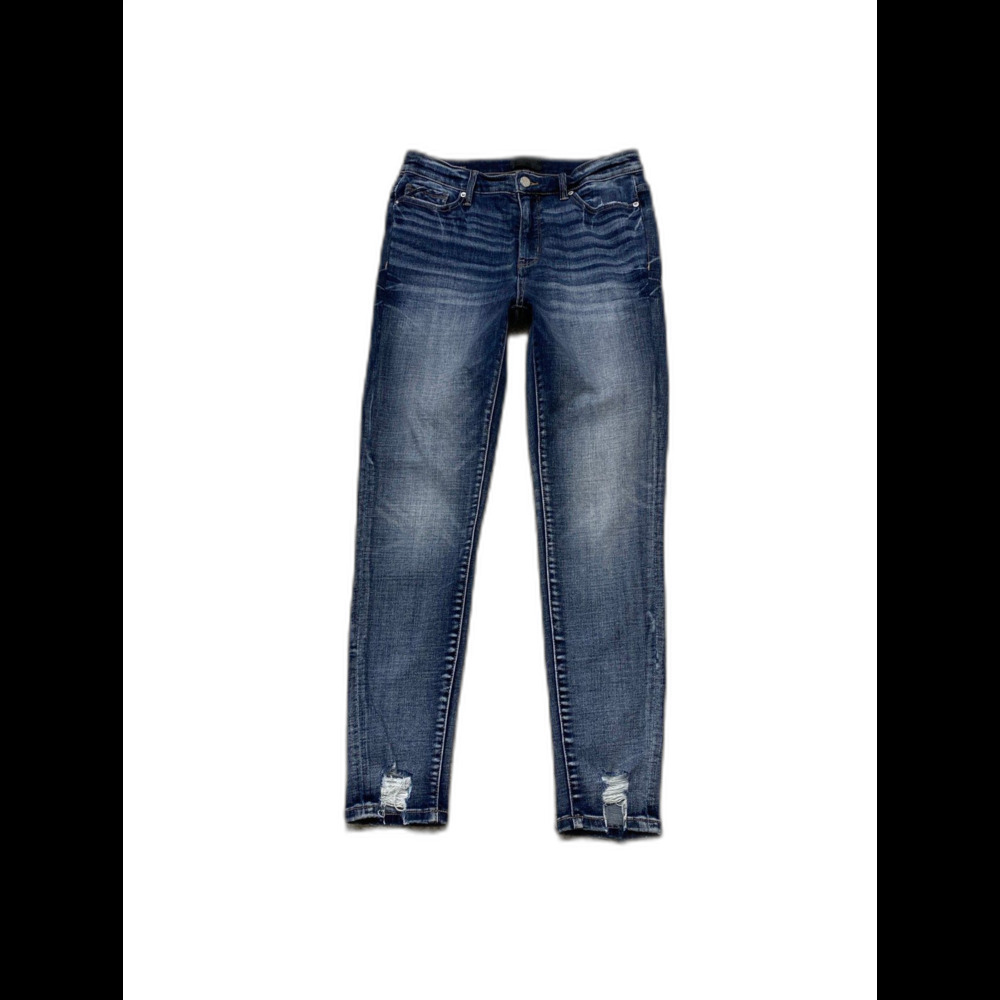Buckle Black High-Rise Ankle Skinny Dark Wash Fit No 75 Stretch Jeans Size 27